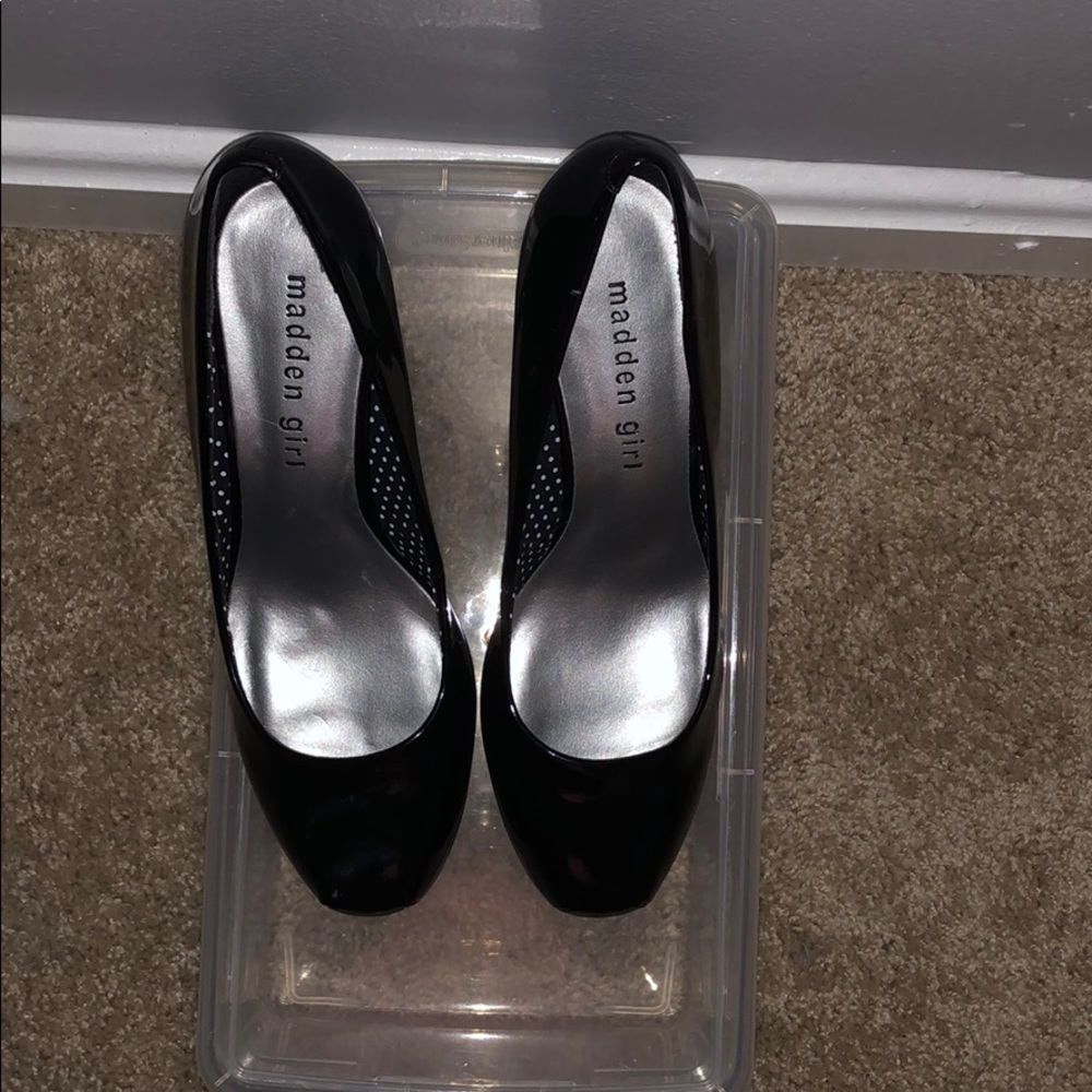 Madden Girl Black Heels